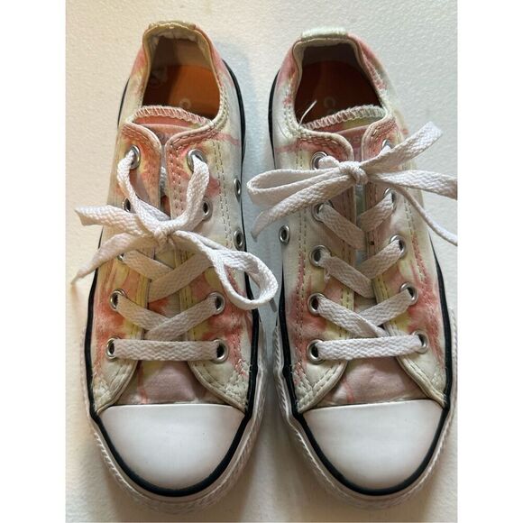 Converse Junior Tropical Palm Trees Chuck Taylor All Star OX Size 13 - Picture 2 of 6